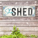 Personalized She Shed Sign XI
