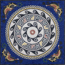 Geometric Mosaic Art - Ancient Fish