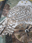 Owl Mosaic art Medallion
