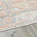Rust Maayon Washable Rug