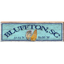 Bluffton, South Carolina Wooden Sign | Wall Art Print on Real Wood 