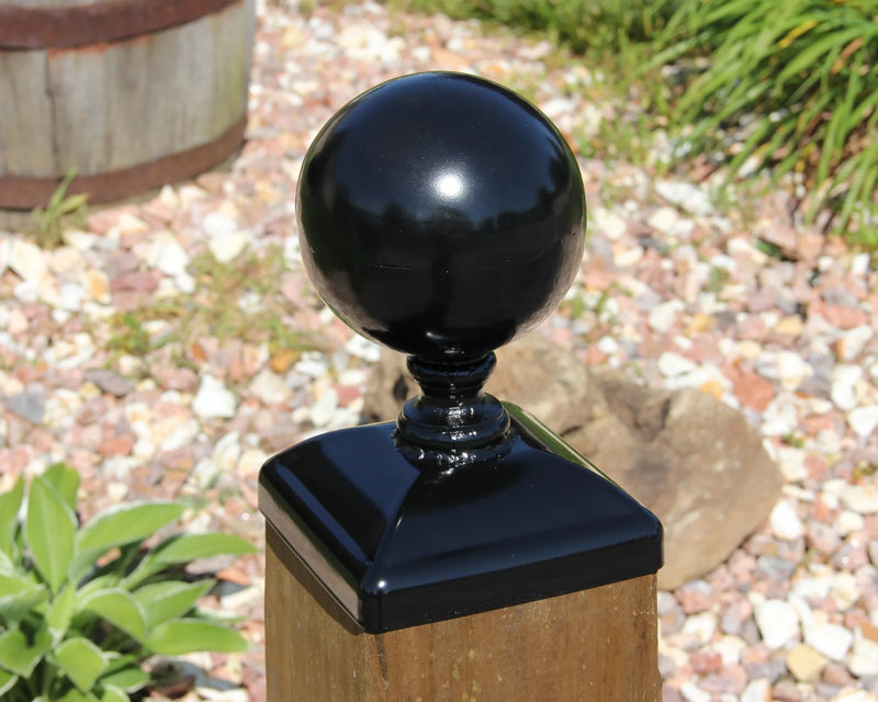 6x6 Post Cap, Large 5" Cannonball (5.5 x 5.5 Post Size)