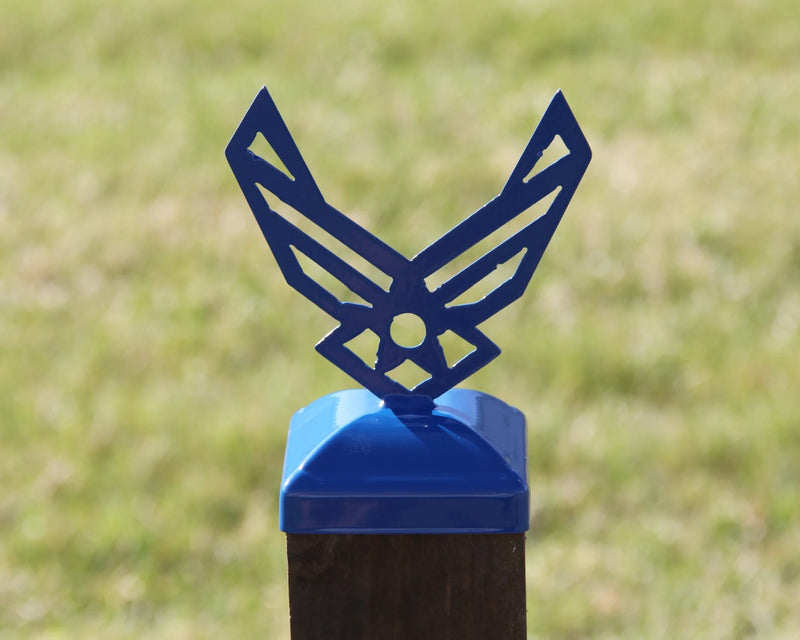 6X6 Air Force Logo Post Cap (Fits 5.5 x 5.5 Post Size)