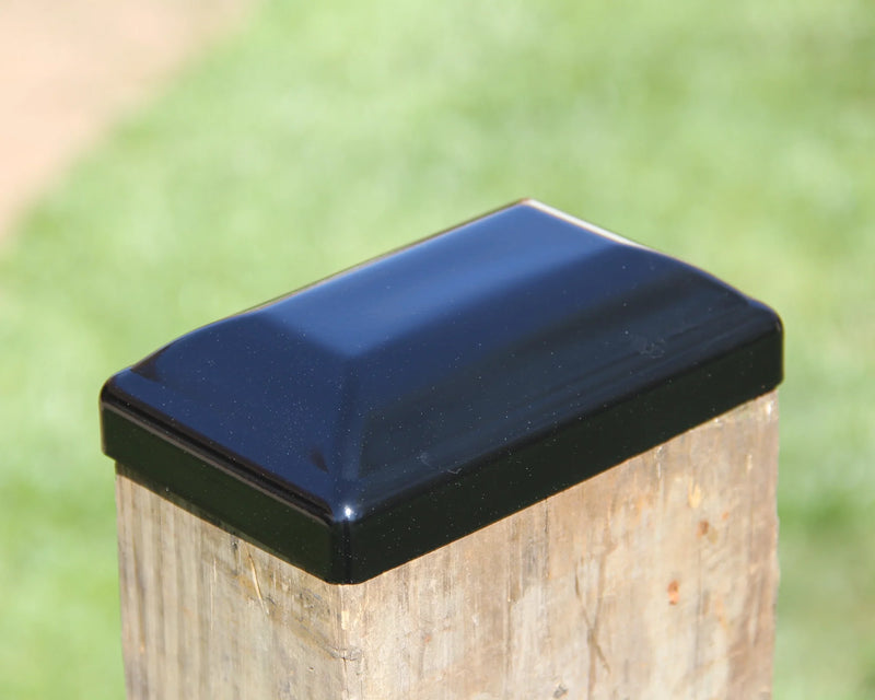 4X6 (nominal size) Steel Post Cap (3.5 x 5.5 Post Size)