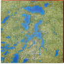 Alexandria Chain of Lakes, Minnesota Satellite Styled Map Wall Art | Wall Art Print on Real Wood