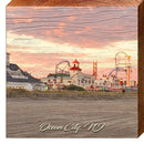 Ocean City, New Jersey Boardwalk Wooden Sign | Wall Art Print on Real Wood