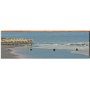 Ocean City Beach View MAR15 | Wall Art Print on Real Wood