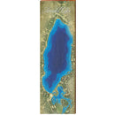 Arnold Lake, New York Wooden Map Sign | Wall Art Print on Real Wood