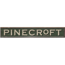 Pinecroft Green Sign | Wall Art Print on Real Wood