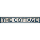 The Cottage Wooden Sign | Wall Art Print on Real Wood