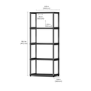 MAXX Modern Shelving Unit 1x4