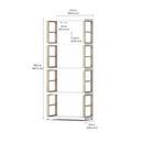 MAXX Modern Shelving Unit 1x4