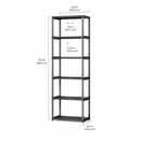MAXX Modern Shelving Unit 1x5