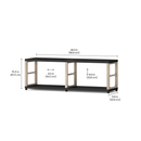MAXX Modern Shelving Unit 2x1
