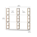 MAXX Modern Shelving Unit 2x3