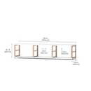 MAXX Modern Shelving Unit 3x1