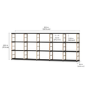 MAXX Modern Shelving Unit 5x3