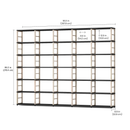 MAXX Modern Shelving Unit 5x6