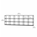 MAXX Modern Shelving Unit 6x3