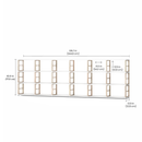 MAXX Modern Shelving Unit 6x3