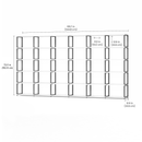 MAXX Modern Shelving Unit 6x5