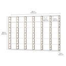 MAXX Modern Shelving Unit 6x6