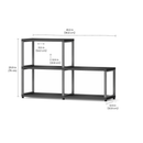 MAXX Modern Shelving Unit Step 2x2