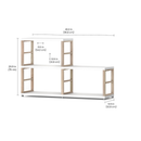 MAXX Modern Shelving Unit Step 2x2