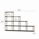 MAXX Modern Shelving Unit Step 4x4