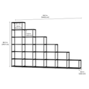MAXX Modern Shelving Unit Step 6x6