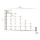 MAXX Modern Shelving Unit Step 6x6