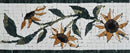 Sunflower - Floral Mosaic Border