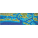 Beaufort and Bogue Sound, North Carolina Map Wooden Sign | Wall Art Print on Real Wood 