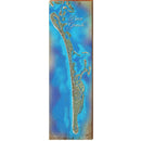 Boca Grande, Florida Map Wooden Sign | Wall Art Print on Real Wood 