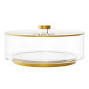 Round Matzah Box with Base