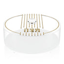 Linear Round Matzah Box
