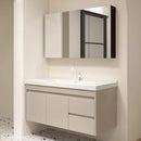 39 x 28 Inches Medicine Cabinet Black Iron Cabinet bathroom with Mirror Wall Mount