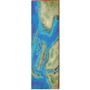 Cape Coral, Florida Map Wooden Sign | Wall Art Print on Real Wood 