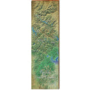 Cashiers, North Carolina Map Wooden Sign | Wall Art Print on Real Wood 