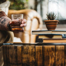 Whiskey Barrel Oak Coffee Table
