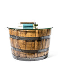 Whiskey Barrel Oak Coffee Table