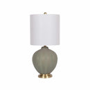 McMurray Green Textured Table Lamp