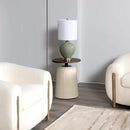 McMurray Green Textured Table Lamp