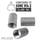 1/4 in. Black Merchant Coupling