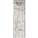 Connecticut River Map Wooden Sign | Wall Art Print on Real Wood 