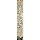 Delaware Water Gap National Recreation Area Map Wooden Sign | Wall Art Print on Real Wood