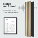 MDF Acoustic Slat Wood Wall Panels