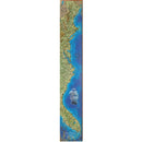 Mill Wood Art East Coast, Seaboard Usa Map Home Decor Art Print On Real Wood