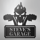 Custom Metal Wall Art - Personalized Dad's Motorcycle Sign