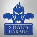 Custom Metal Wall Art - Personalized Dad's Motorcycle Sign